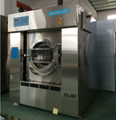 rondella di dimensione media 30kg ed essiccatore commerciali, macchina per lavare la biancheria industriale efficiente dell'acqua