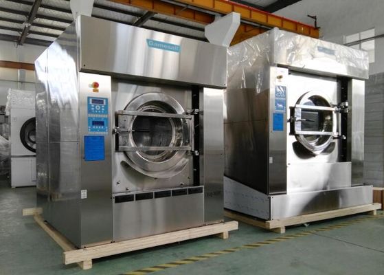 Capacità resistente della singola della porta lavatrice dell'hotel grande per la pianta della lavanderia